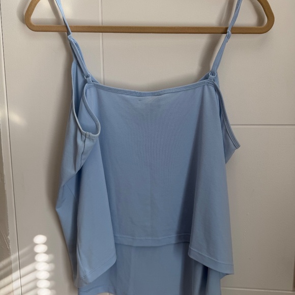 3-PACK BUNDLE! PLUS SIZE (18/20)_Lane Bryant Tank Top (periwinkle, white, black) - Picture 2 of 9